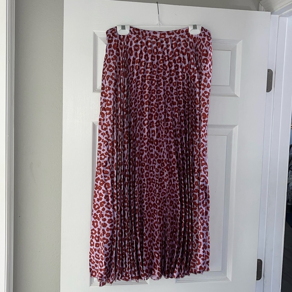 Leopard midaxi skirt